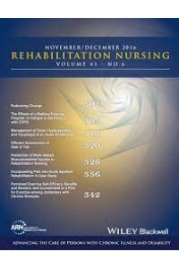 Rehabilitation Nursing Journal Magazine